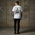 T-Shirt Dante series Caronte - White - Streetwear - ghettoblasterwear