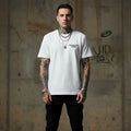 T-Shirt Dante series Caronte - White - Streetwear - ghettoblasterwear