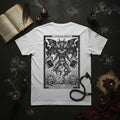T-Shirt Dante series Tenebris Veritas - White - Streetwear - ghettoblasterwear