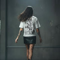 T-Shirt Goat Girl - White - Streetwear - ghettoblasterwear