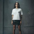 T-Shirt Goat Girl - White - Streetwear - ghettoblasterwear
