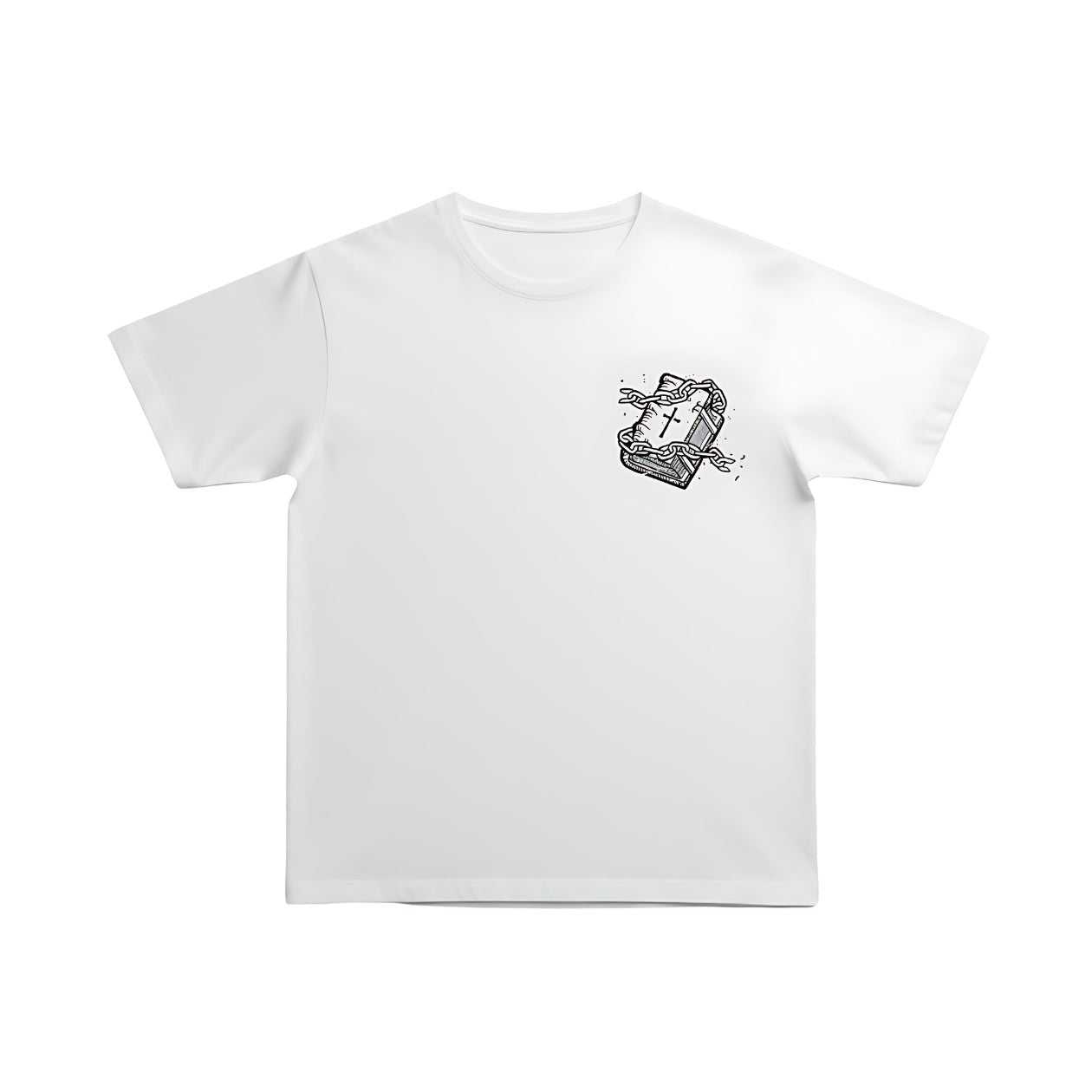T-Shirt Goat Girl - White - Streetwear - ghettoblasterwear