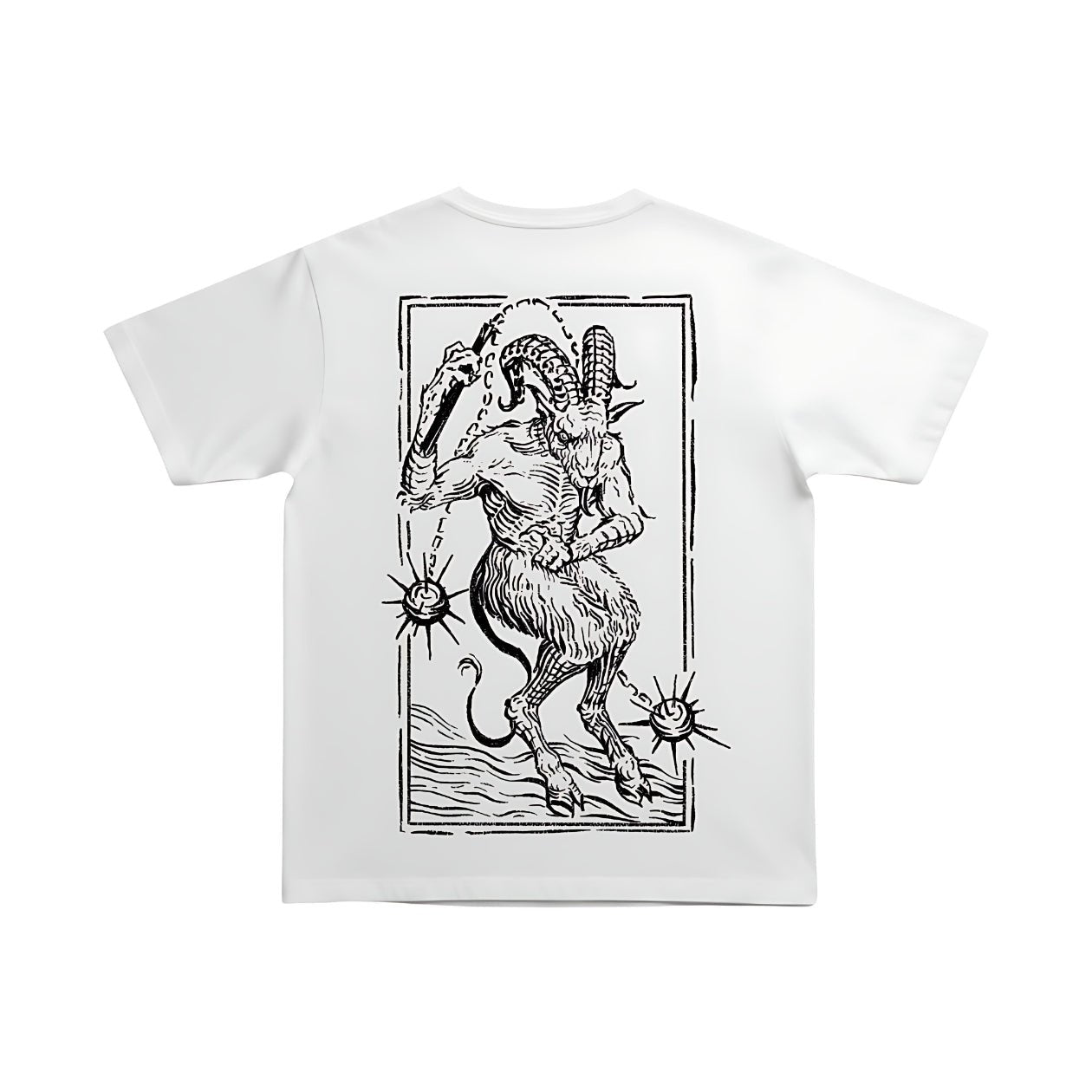 T-Shirt Goat Girl - White - Streetwear - ghettoblasterwear