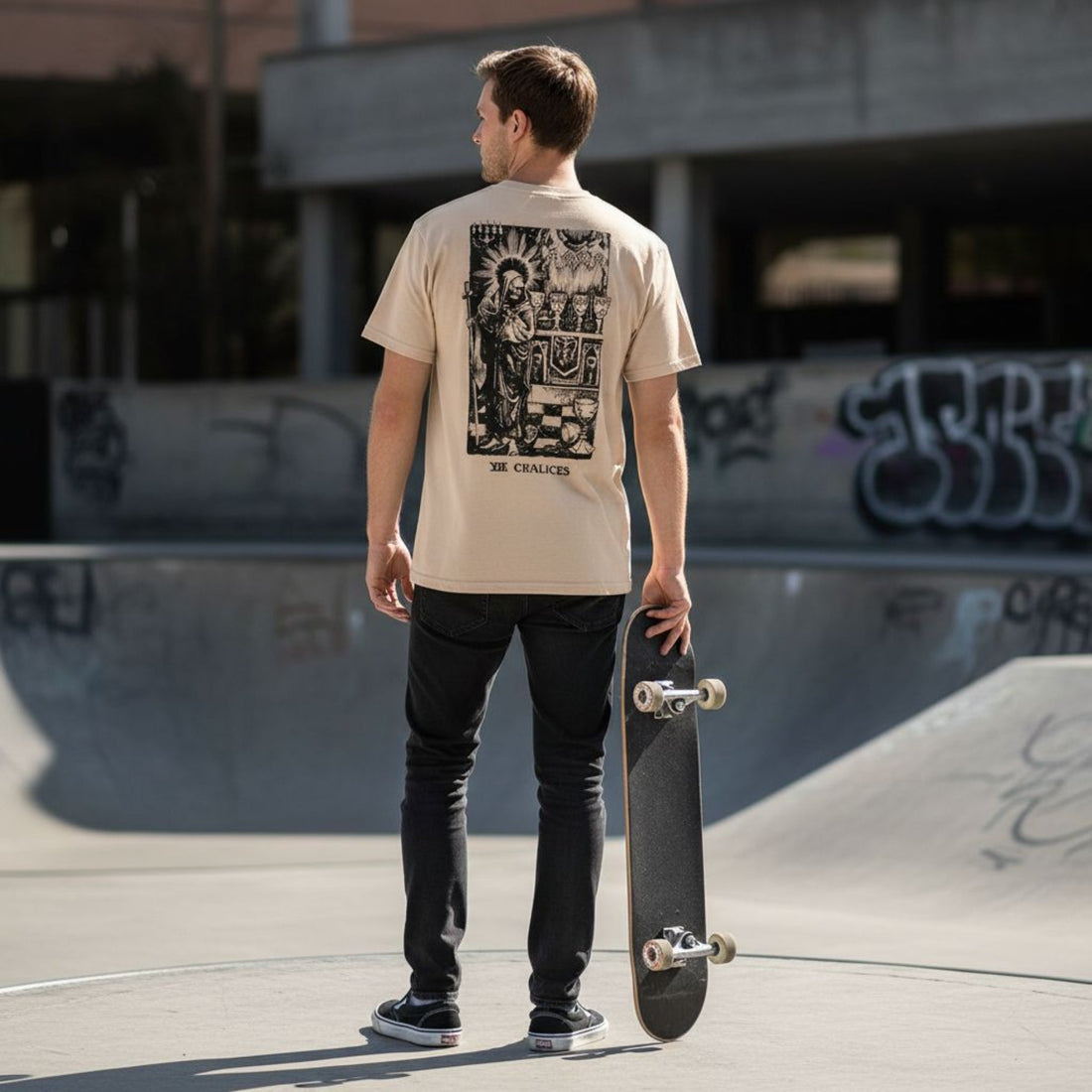 Tarots Chalis Tee Off White - ghettoblasterwear
