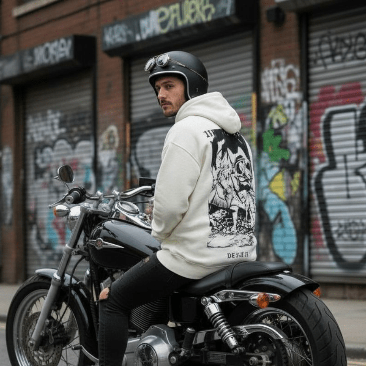 Tarots Death Butter Felpa con Cappuccio - ghettoblasterwear