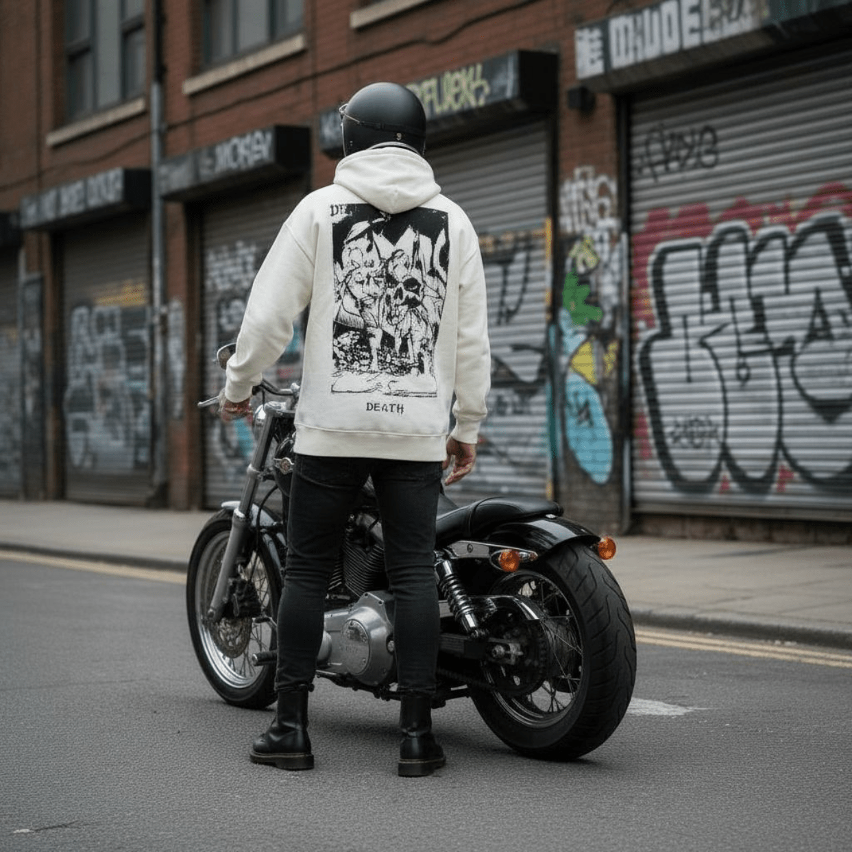 Tarots Death Butter Felpa con Cappuccio - ghettoblasterwear