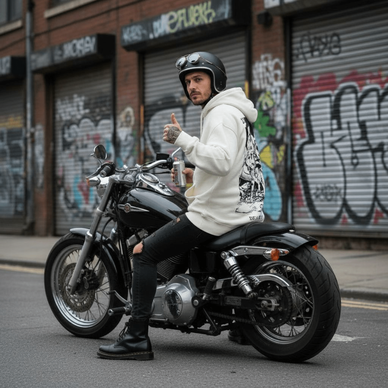 Tarots Death Butter Felpa con Cappuccio - ghettoblasterwear