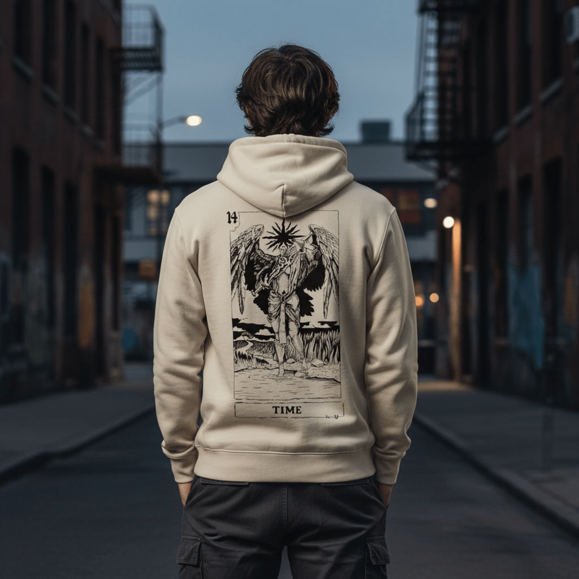 Tarots Time Butter Felpa con Cappuccio - ghettoblasterwear