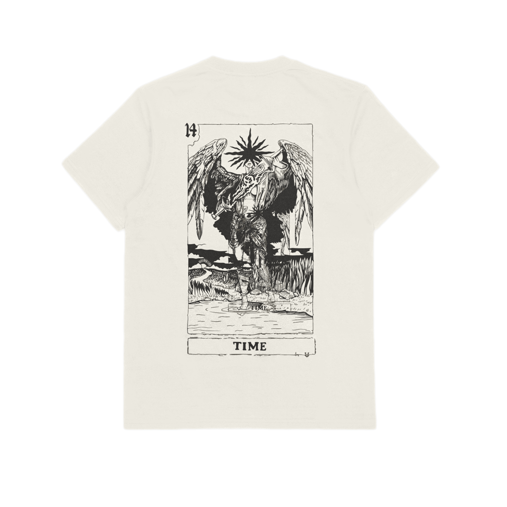 Tarots Time Tee Off White - ghettoblasterwear