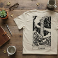 Tarots Tower Tee Off White - ghettoblasterwear