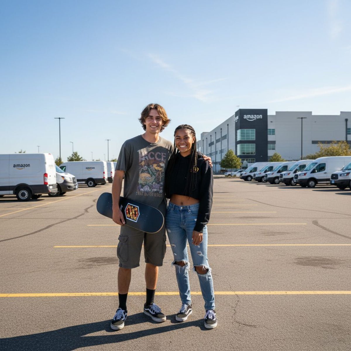 Tavola da skate pre gripped Flame White 8.25" - ghettoblasterwear