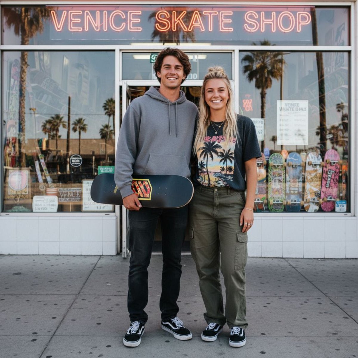 Tavola da skate pre gripped Flame Yellow 8.125" - ghettoblasterwear