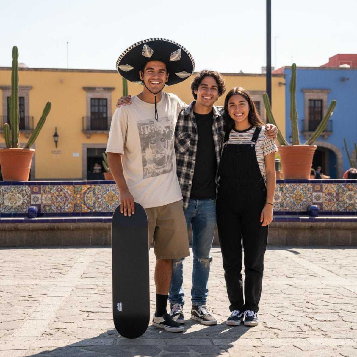 Tavola da skate Small Logo Black 8.5" - ghettoblasterwear