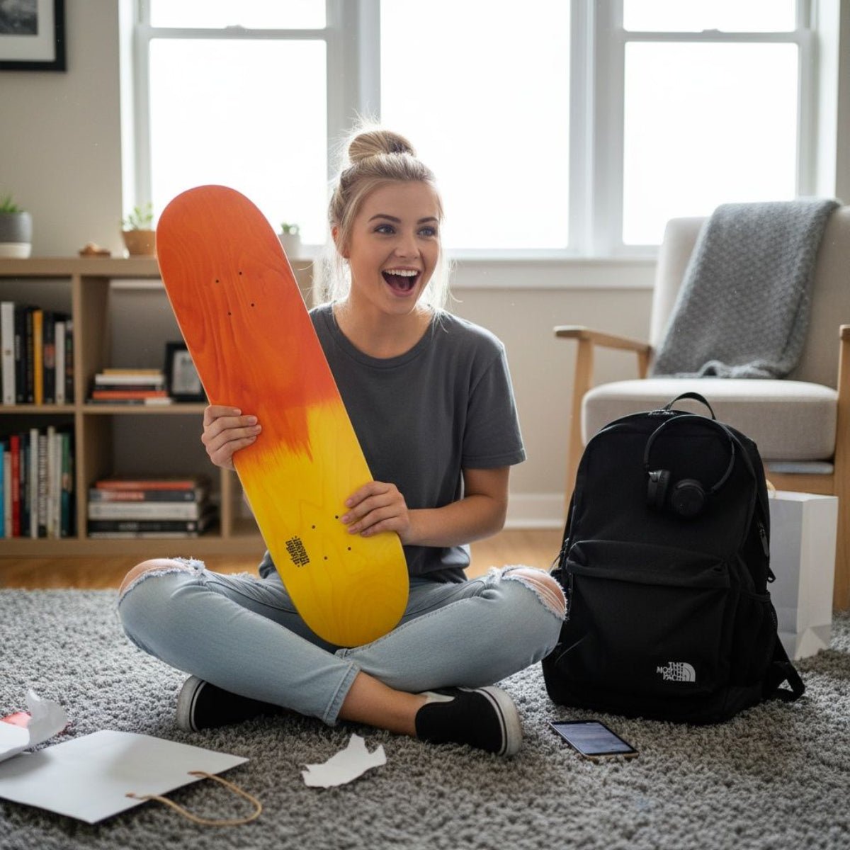 Tavola da skate Small Logo Faded 8.125" - ghettoblasterwear