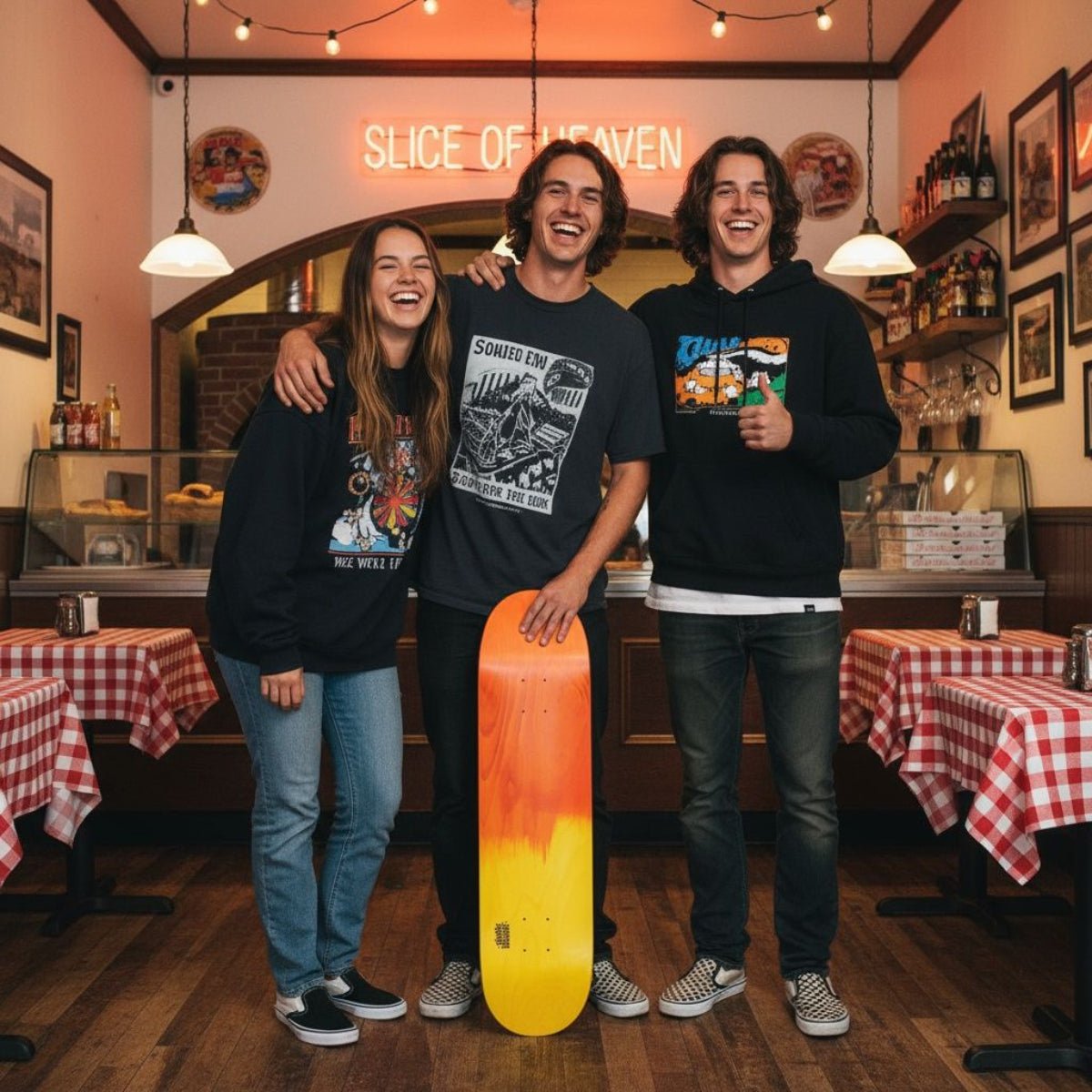 Tavola da skate Small Logo Faded 8.125" - ghettoblasterwear