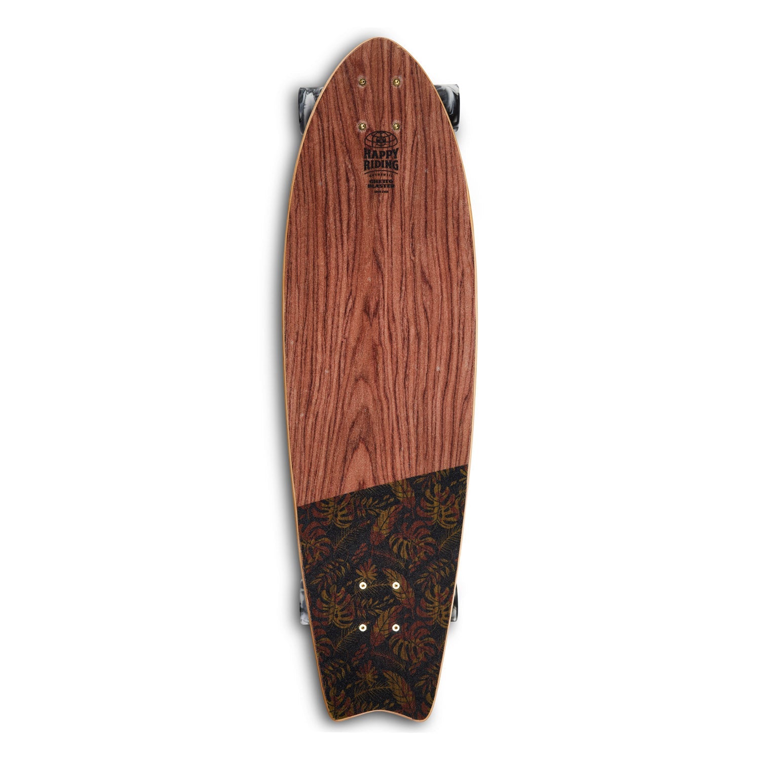 Cruiser Mid Fishtail Tiki Totem 33" skateboard