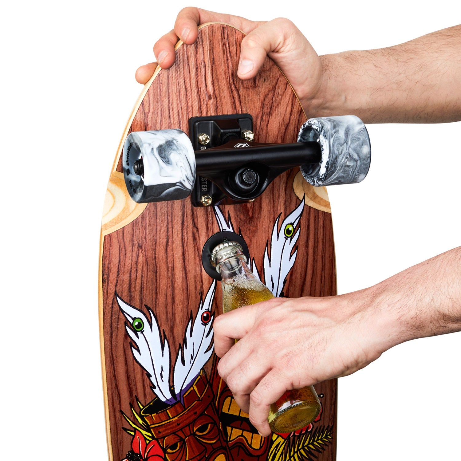 Cruiser Tiki Totem Mogano 32" skateboard