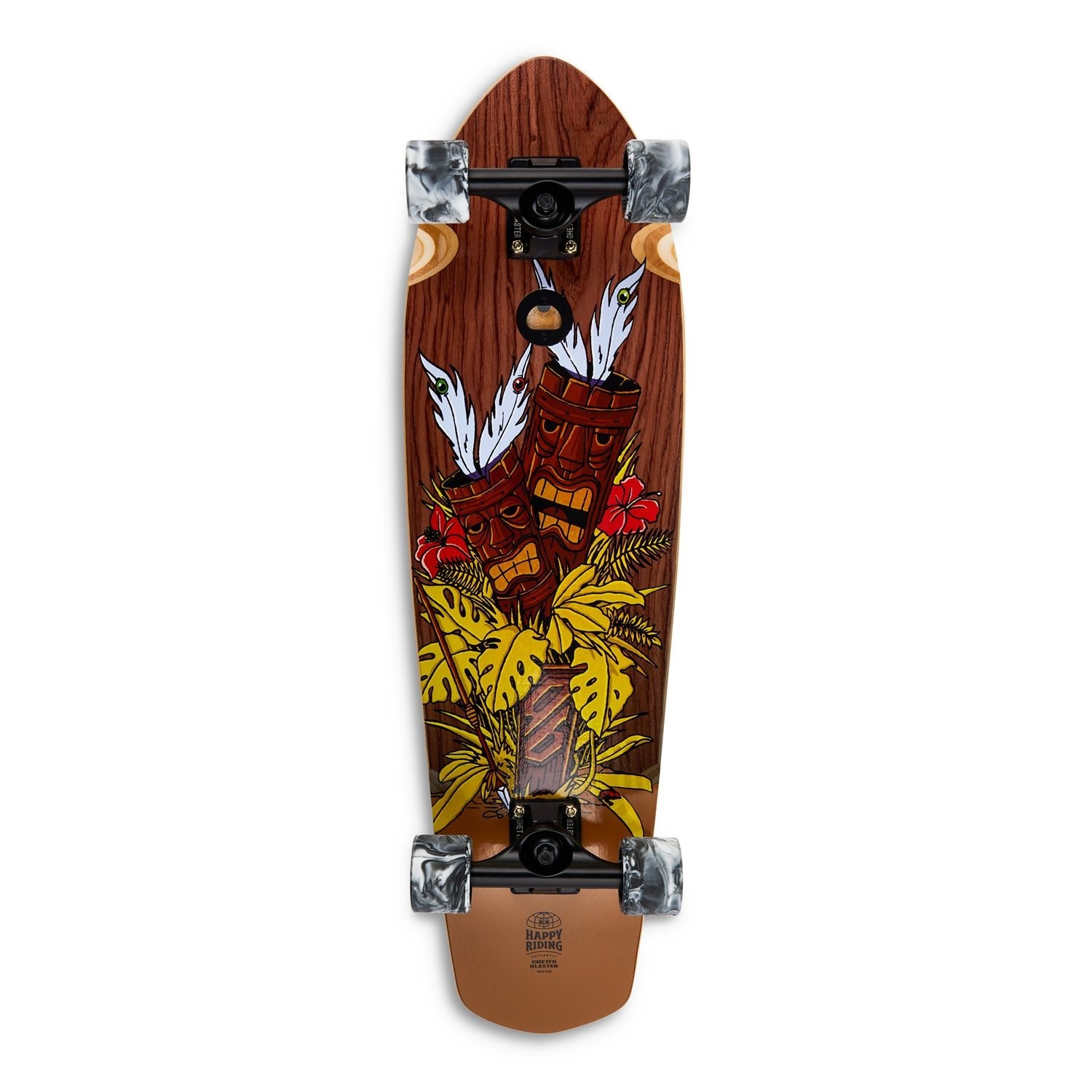 Cruiser Tiki Totem Mogano 32" skateboard