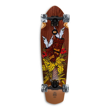 Cruiser Tiki Totem Mogano 32" skateboard