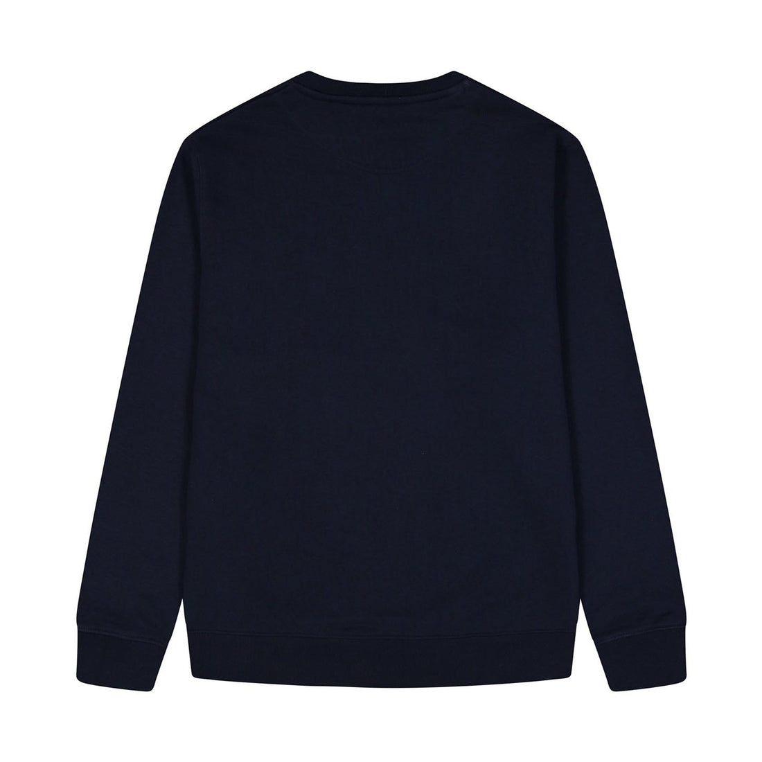 Logo Ricamo Crewneck Navy felpa