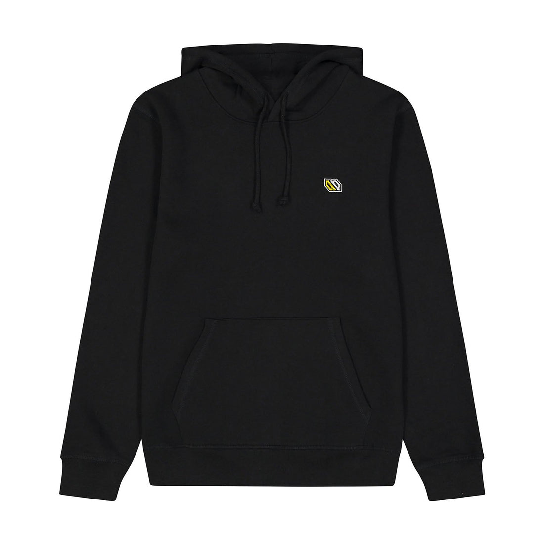 Logo Ricamo Hoodie black felpa