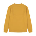 Logo Ricamo Crewneck Sand felpa