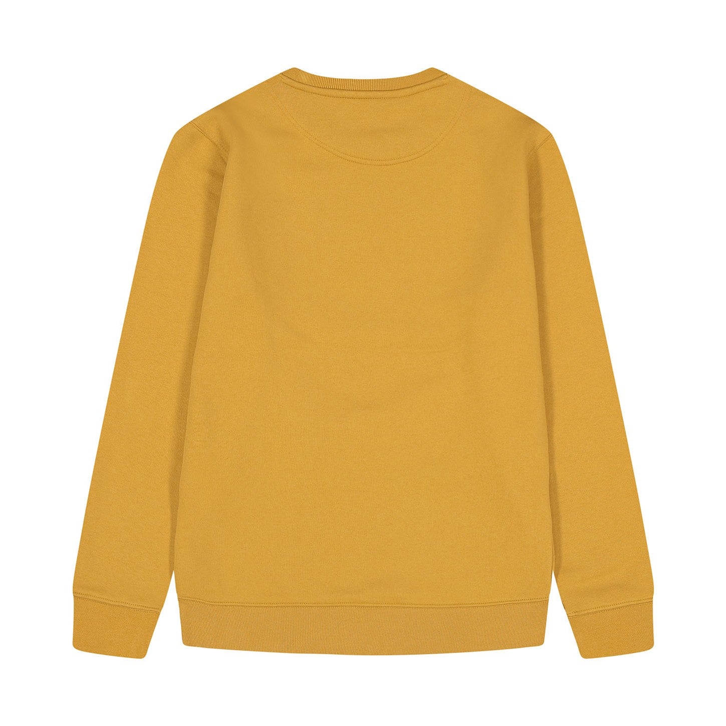 Logo Ricamo Crewneck Sand felpa