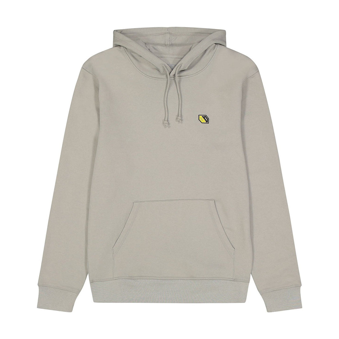 Logo Ricamo Hoodie Grey felpa