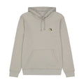 Logo Ricamo Hoodie Grey felpa