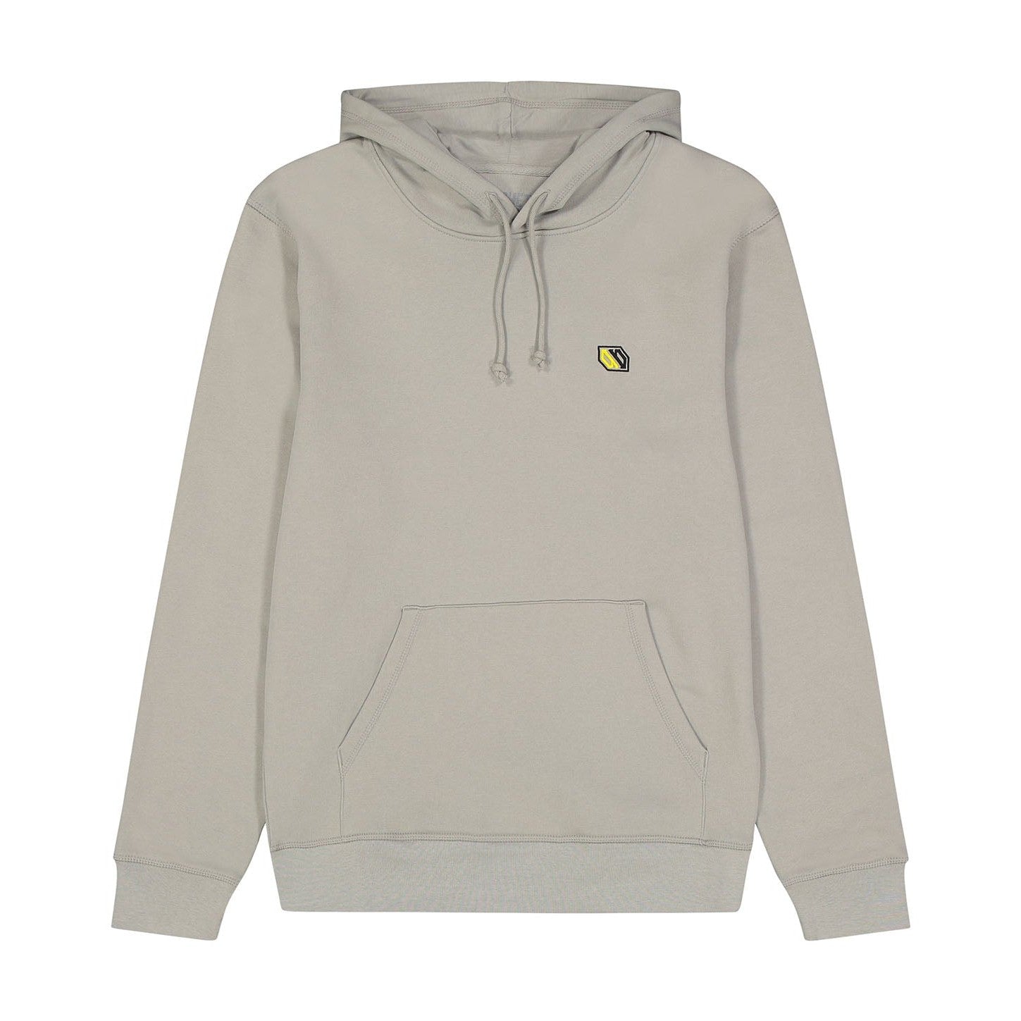 Logo Ricamo Hoodie Grey felpa
