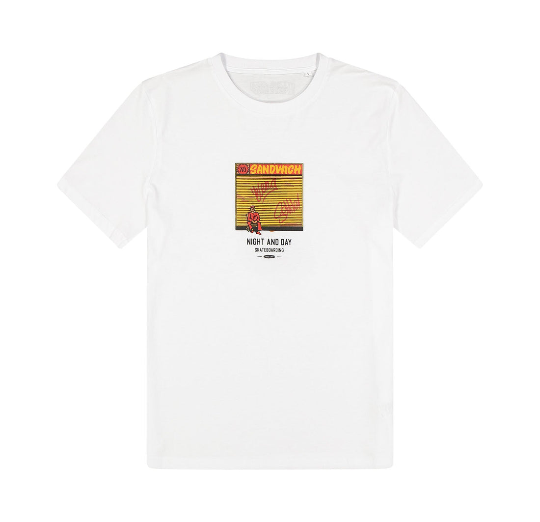 Ghetto Sandwich Tee White