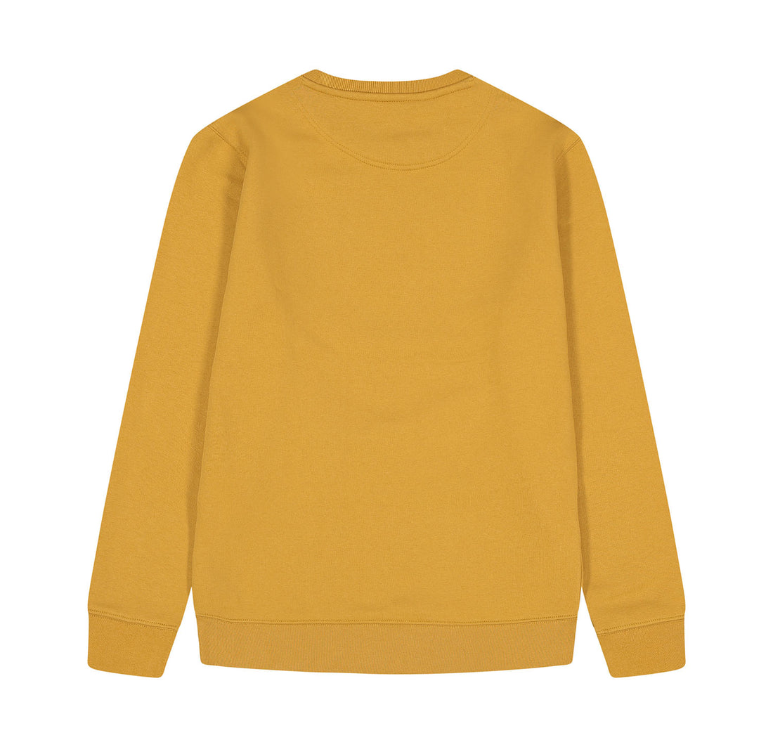 Logo Ricamo Crewneck Sand