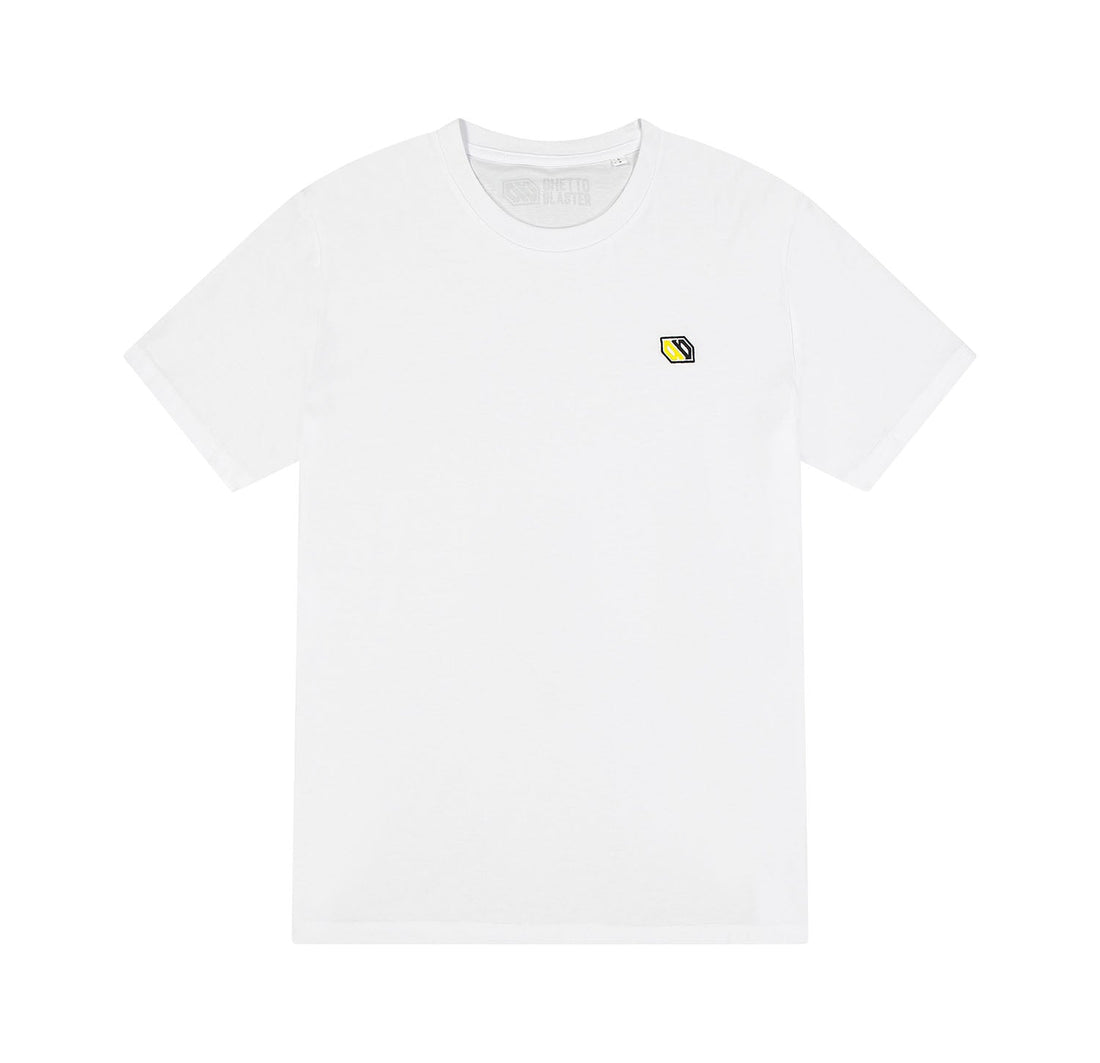 Logo Ricamo Tee White