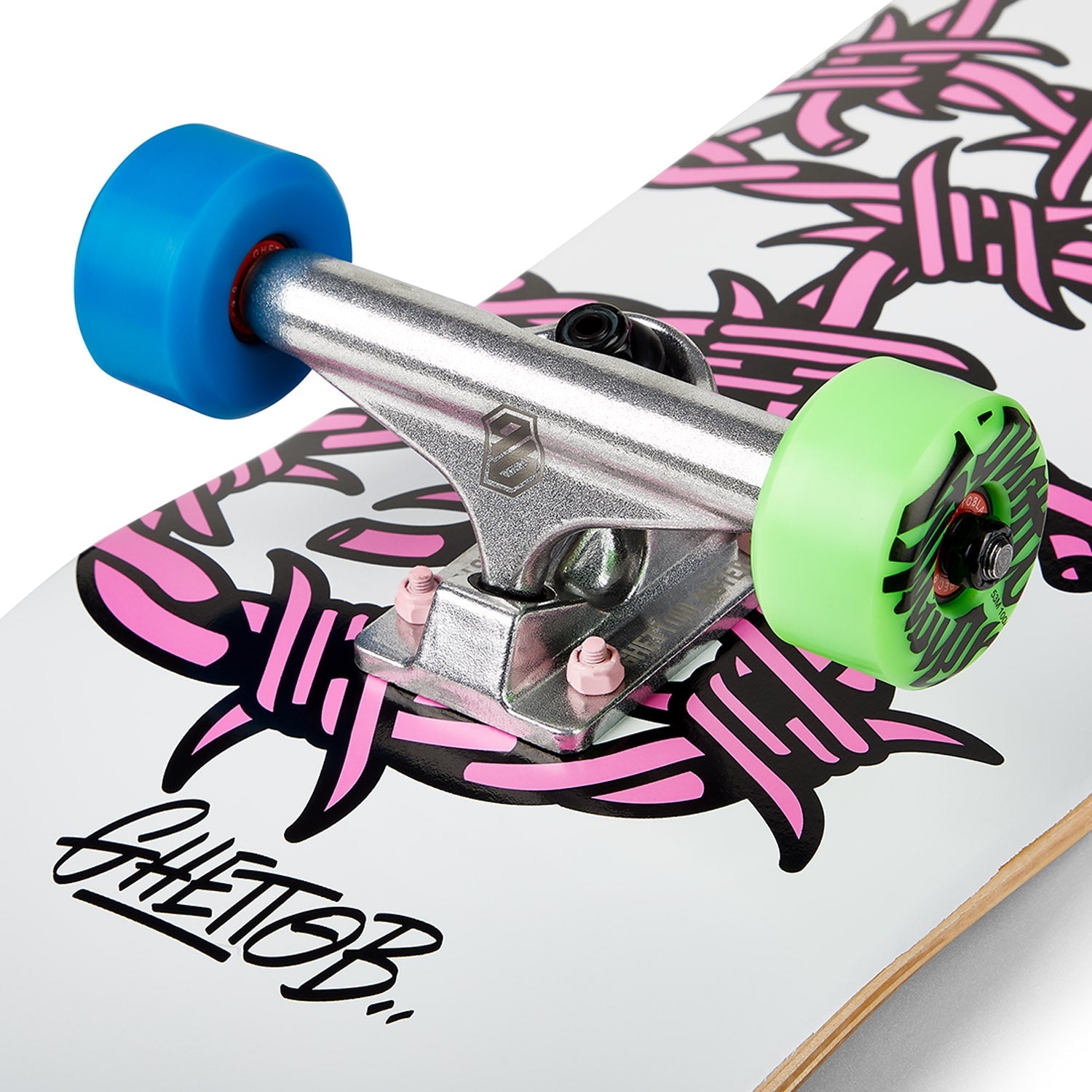 Skate per iniziare Barbed Wire Pink 8.125" tavola skateboard