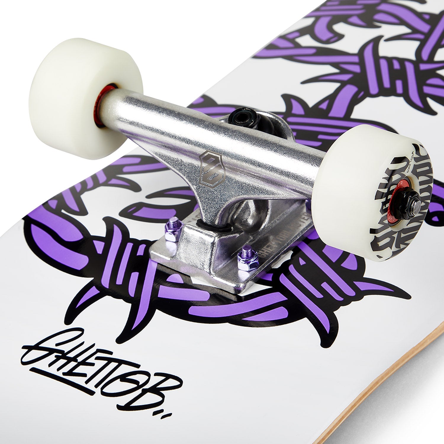 Skate per iniziare Barbed Wire Purple 8.25" tavola skateboard