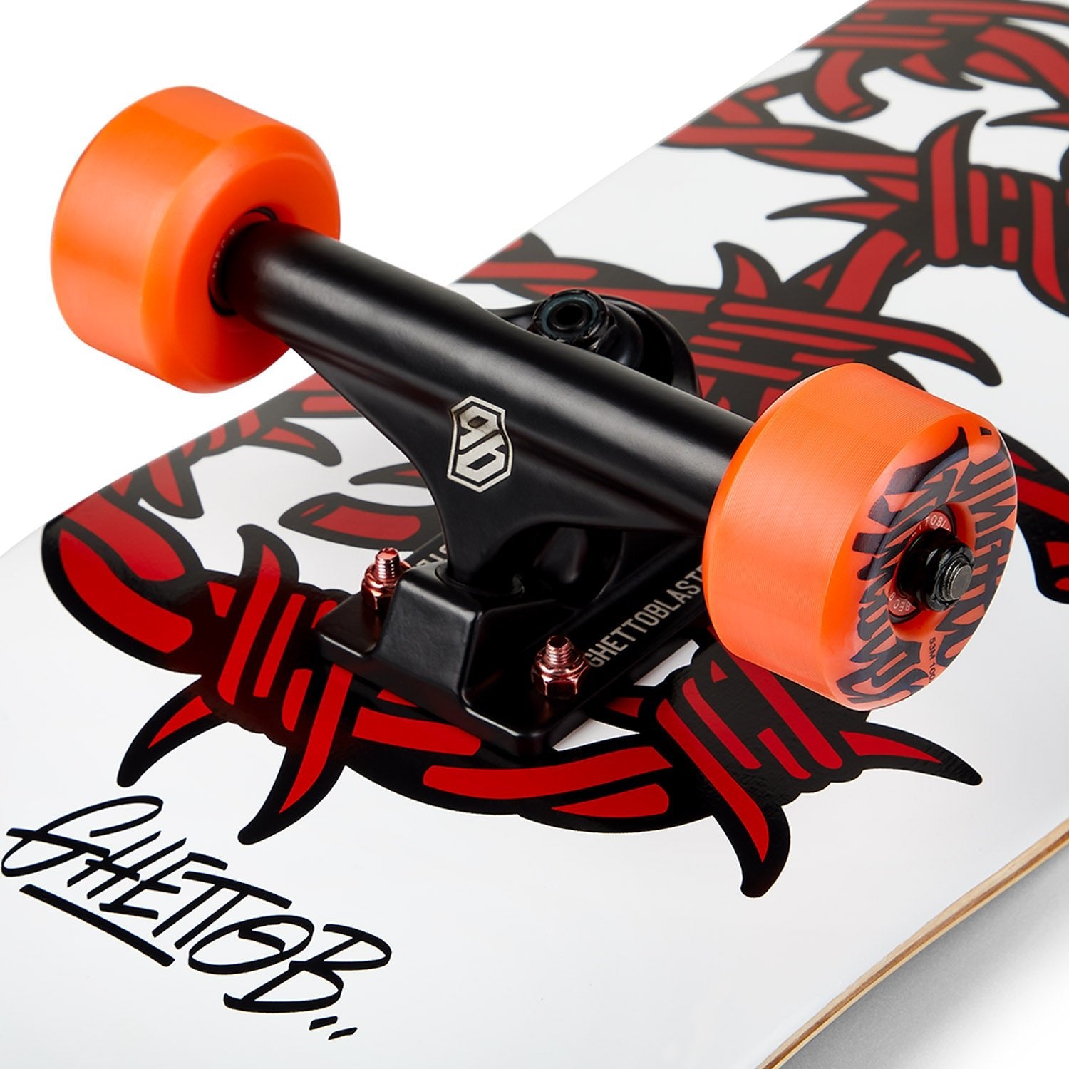 Skate per iniziare Barbed Wire Red 8.0" - 8.25" tavola skateboard