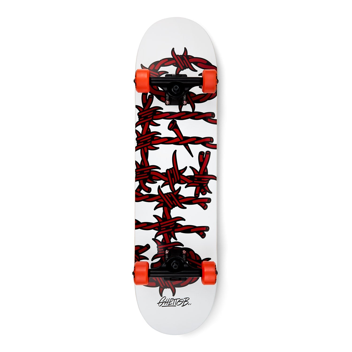 Skate per iniziare Barbed Wire Red 8.0" - 8.25" tavola skateboard