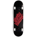 Skate per iniziare Logo black red 8.125