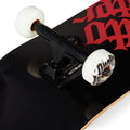 Skate per iniziare Logo black red 8.125