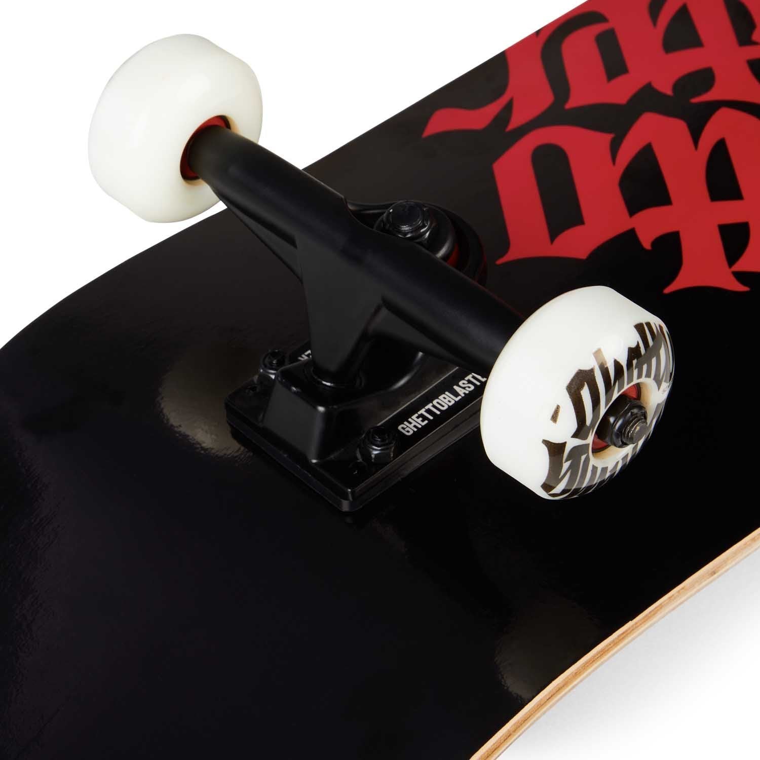 Skate per iniziare Logo black red 8.125" tavola skateboard