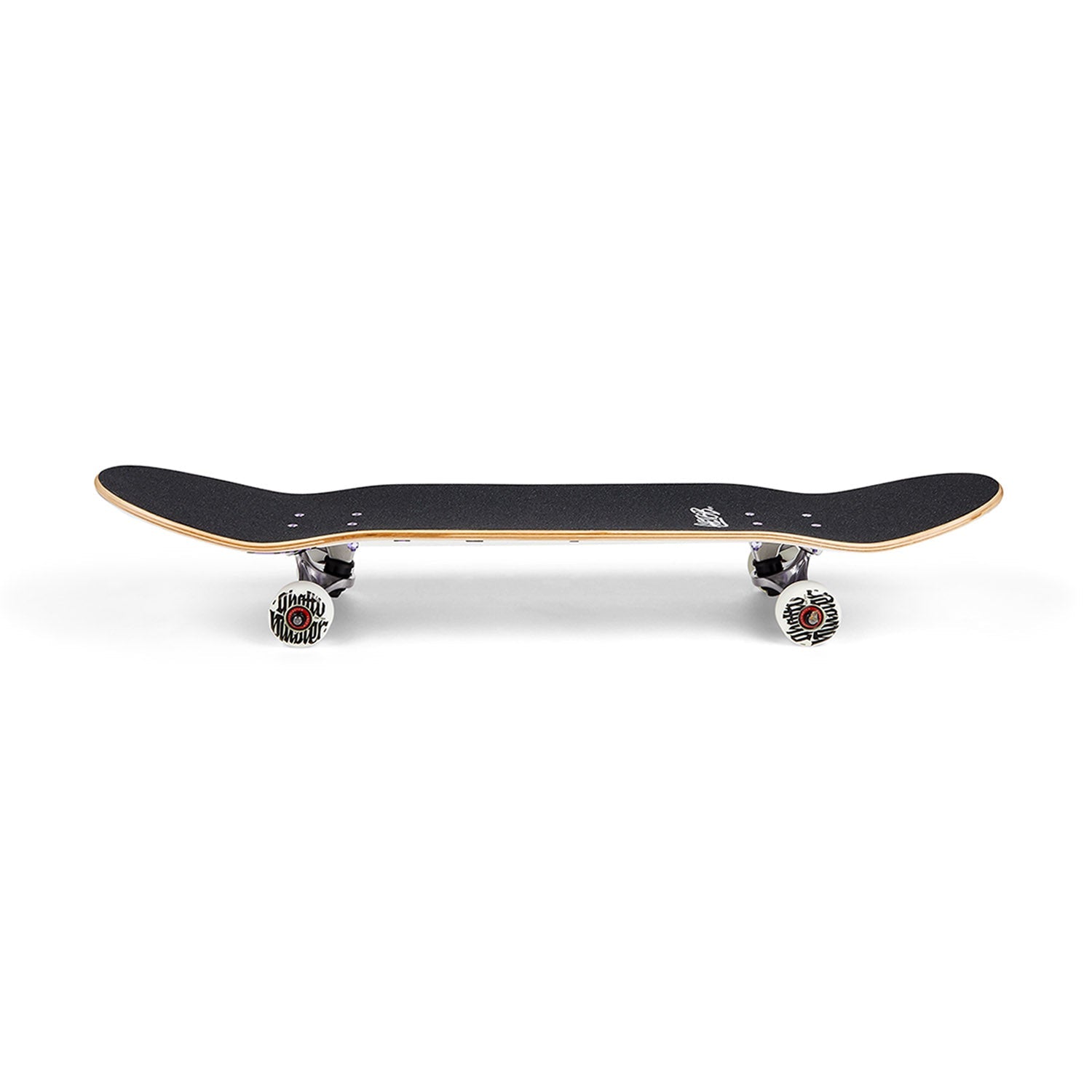 Moose Skateboard Completo – Viola Macchiato – 7,75'' – Nero/Bianco – Assemblato