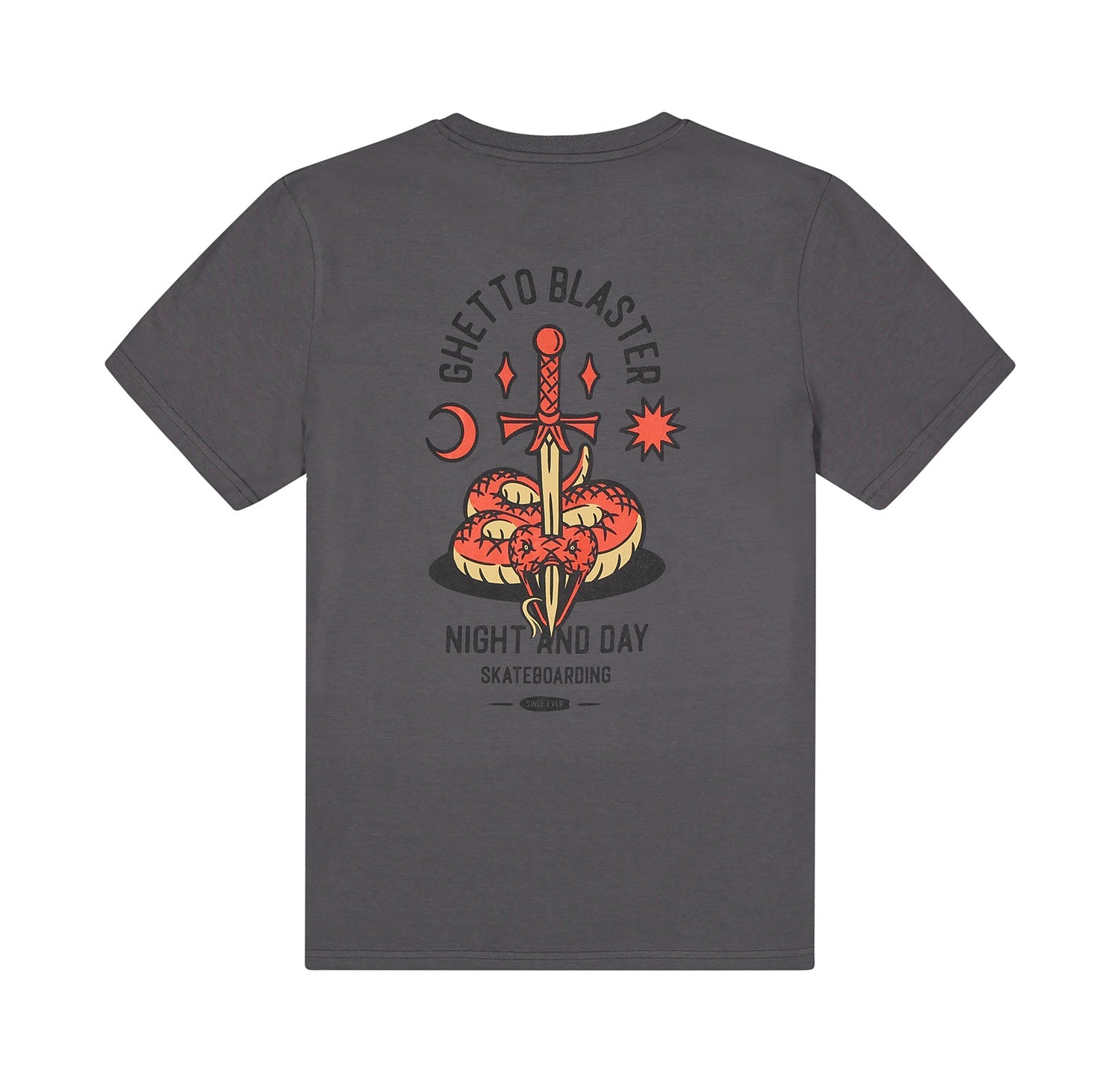 Snake Sword Tee Dark Grey
