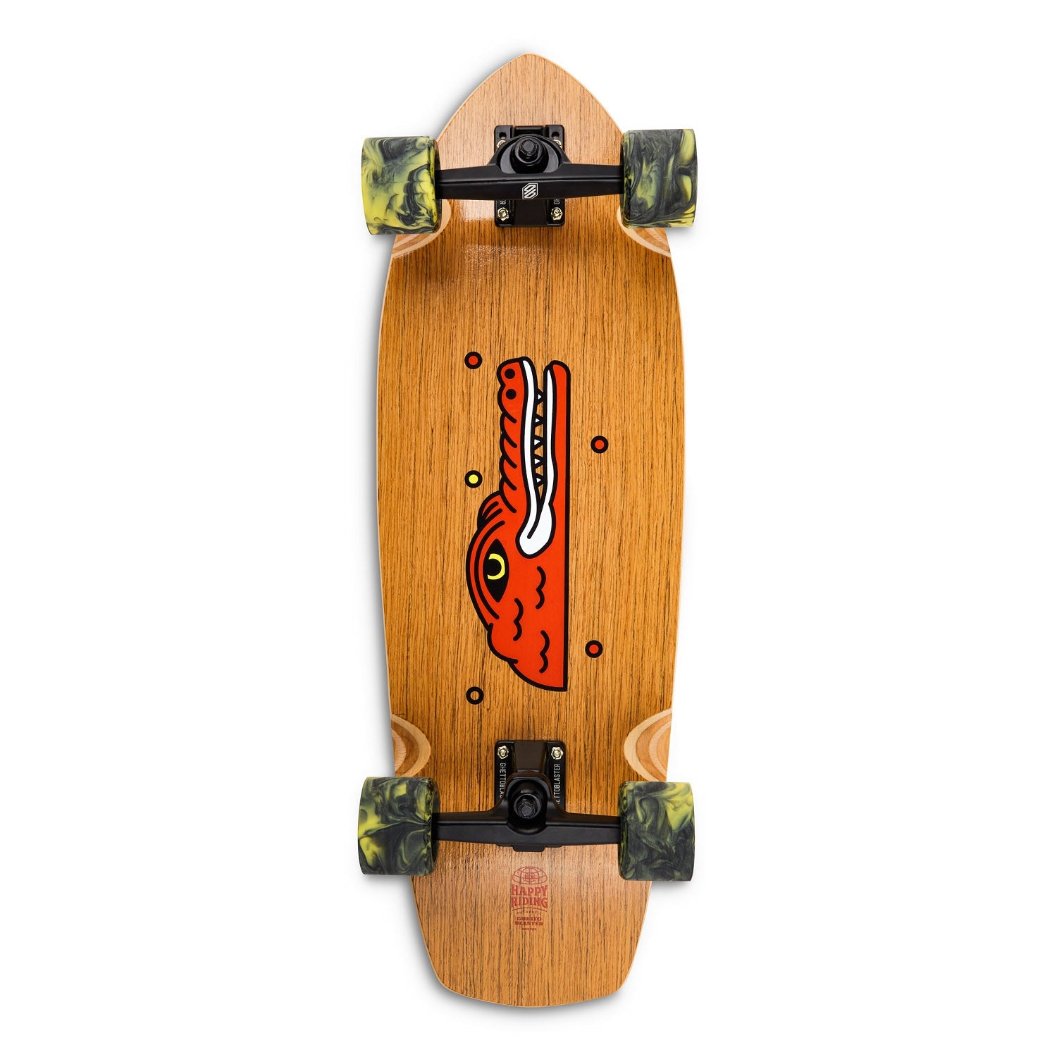 Surfskate Crocodile 30"x 9,75" skateboard