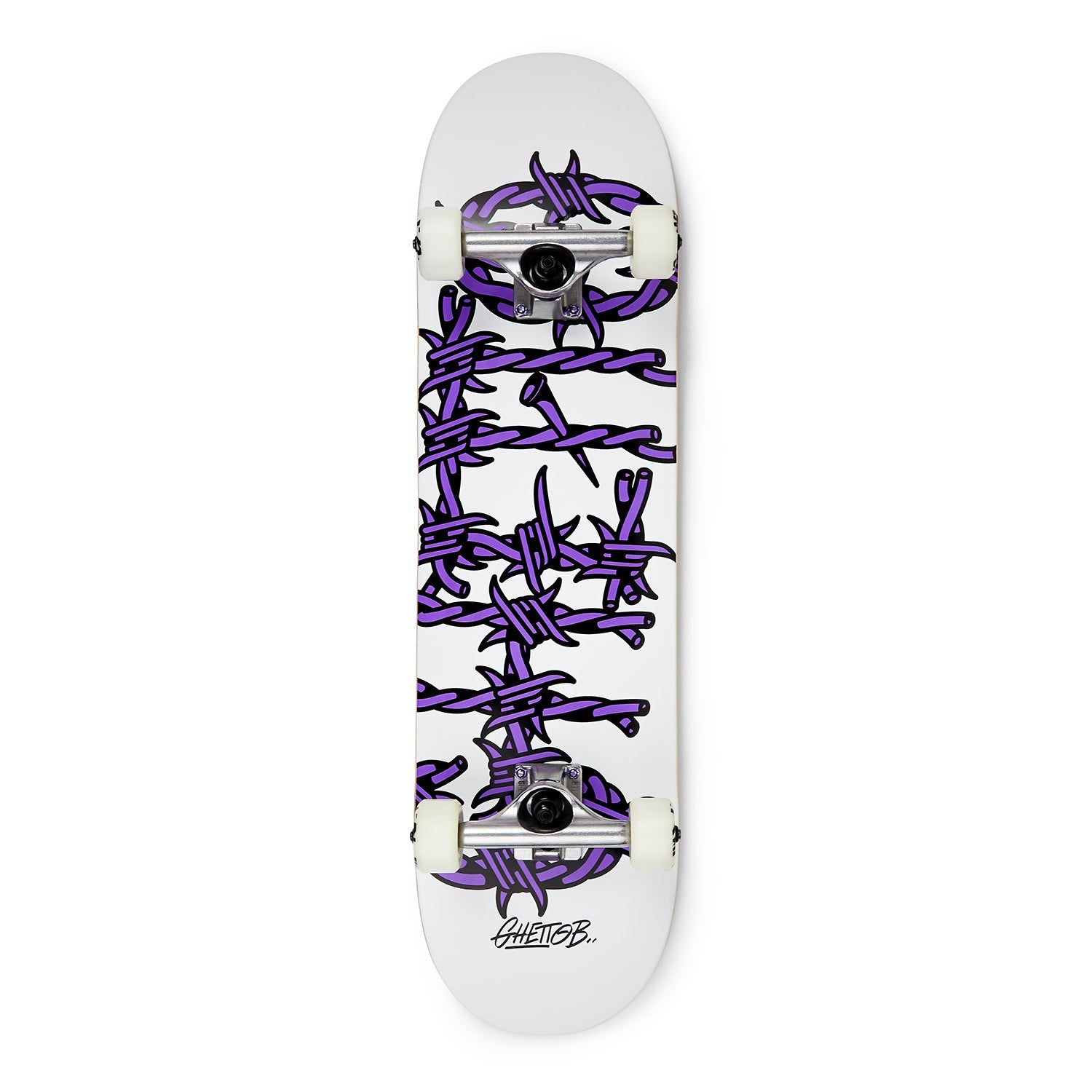Skate per iniziare Barbed Wire Purple 8.25" - ghettoblasterwear