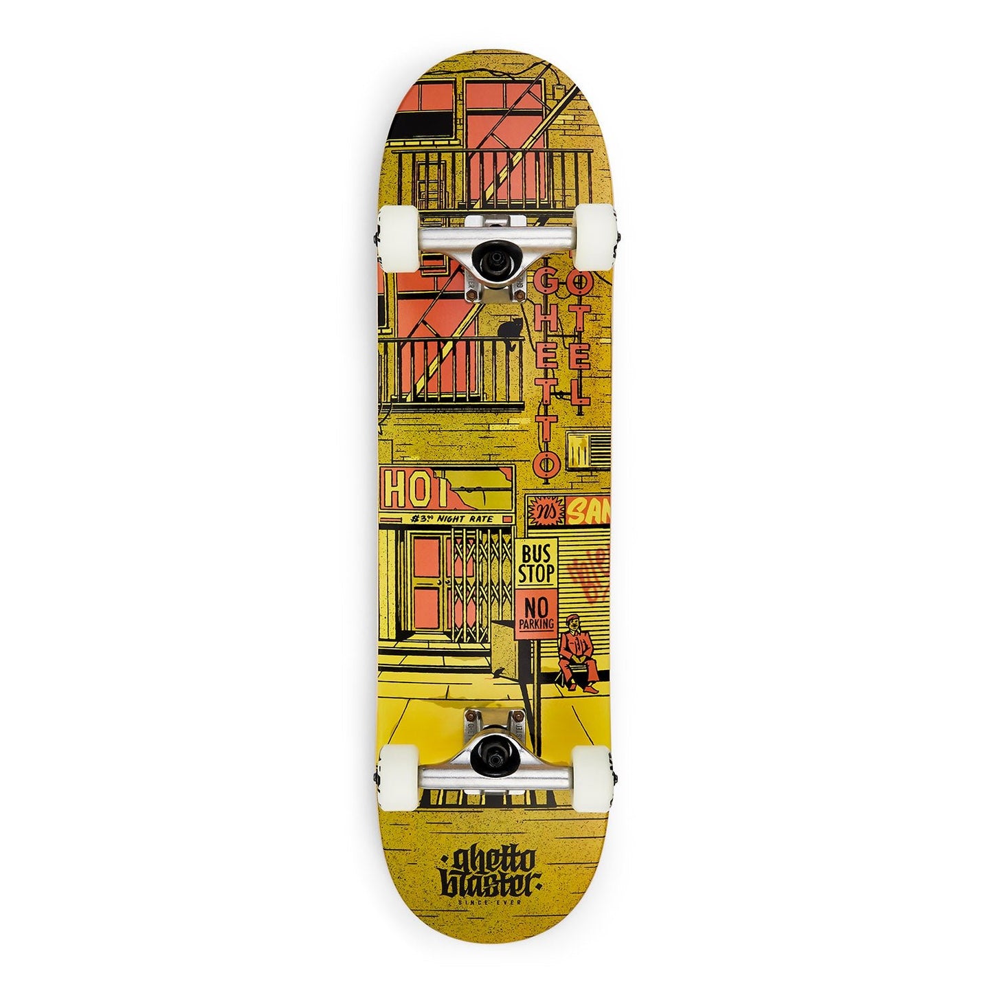 Skate per iniziare Ghetto Hotel Rust 8.125" - 8.375" - ghettoblasterwear