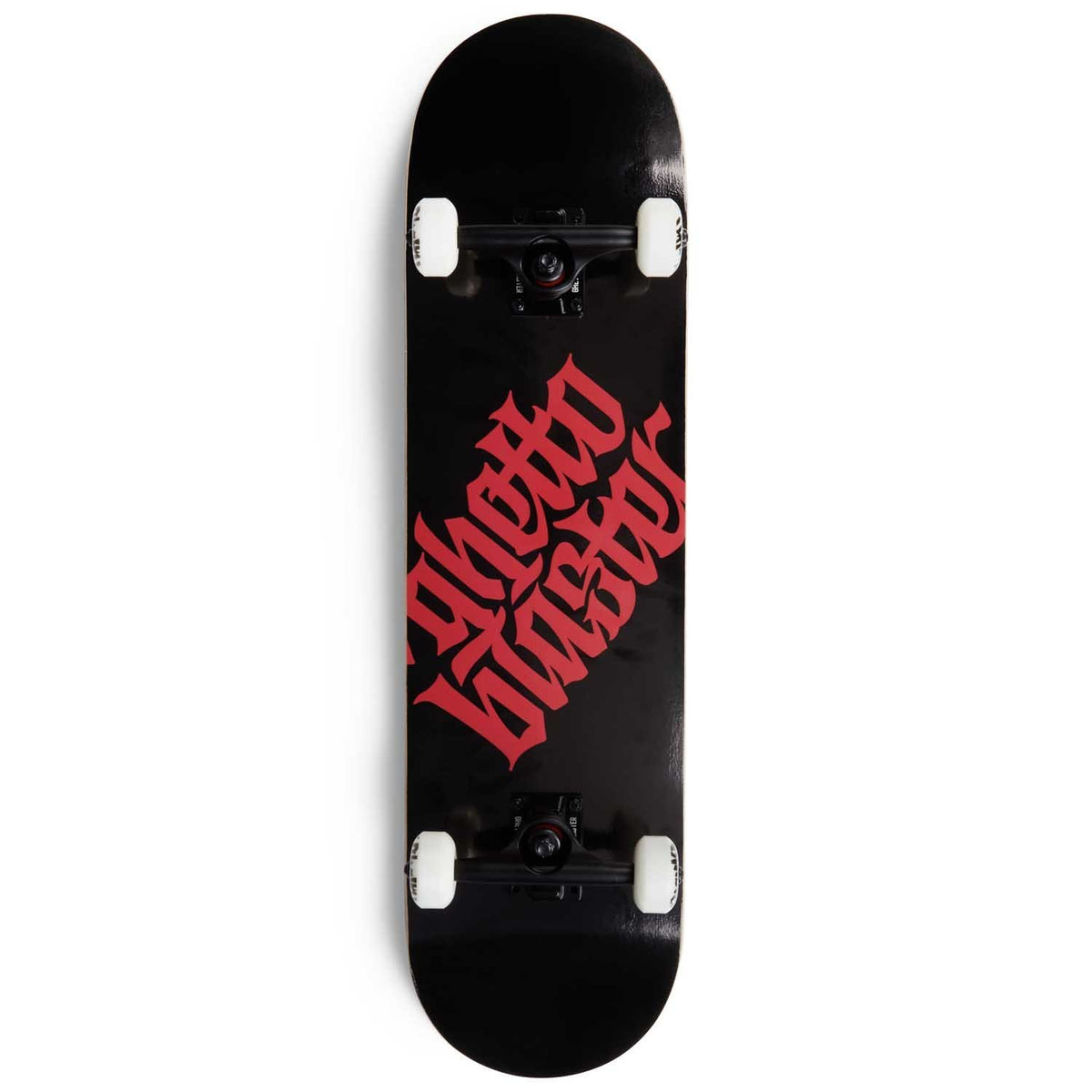 Skate per iniziare Logo black red 8.125&quot; - ghettoblasterwear