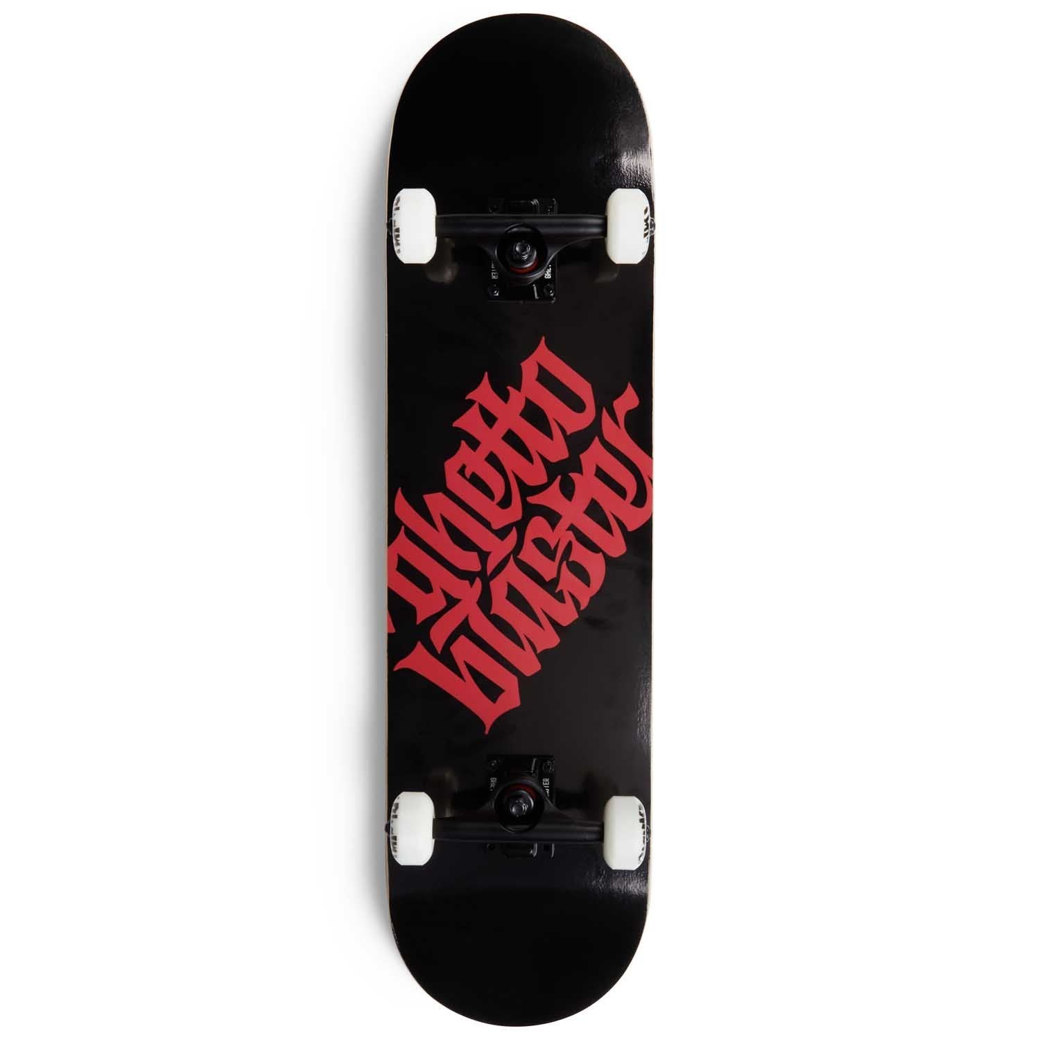 Skate per iniziare Logo black red 8.125" - ghettoblasterwear