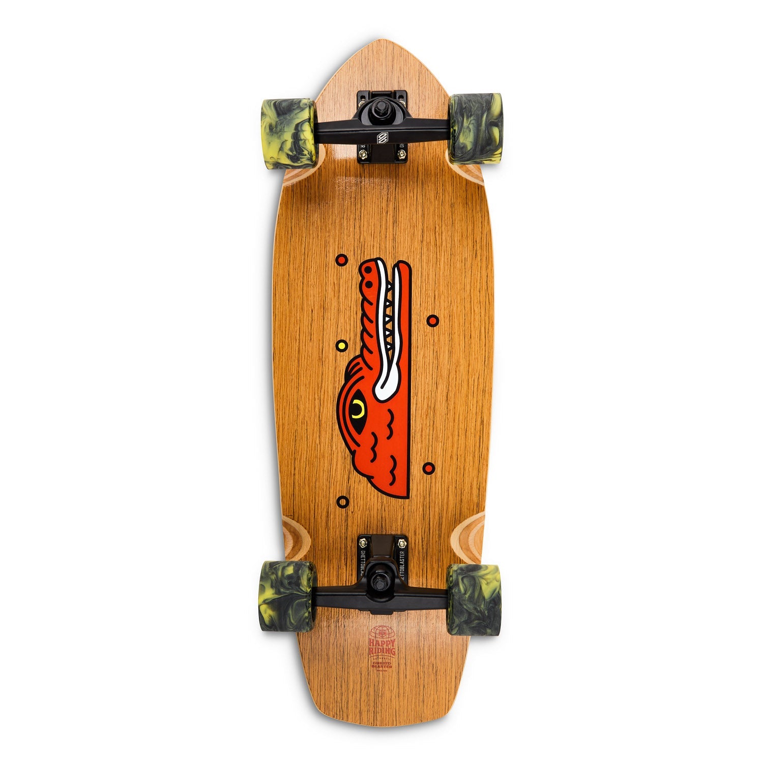 Surfskate Crocodile 30" - ghettoblasterwear