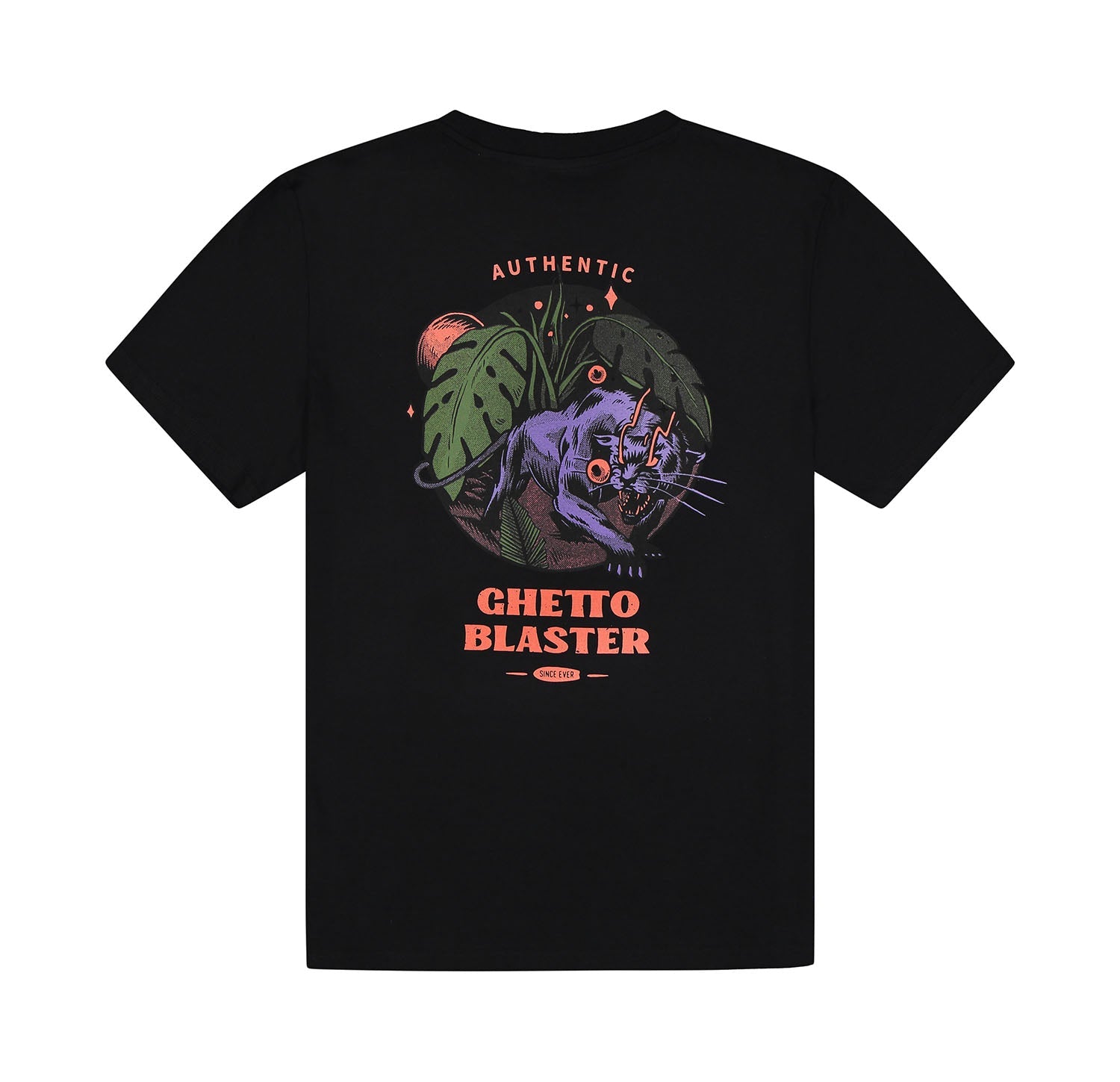 T-Shirt Panther Black - ghettoblasterwear