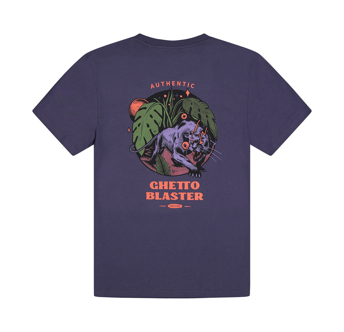 T-Shirt Panther Purple - ghettoblasterwear